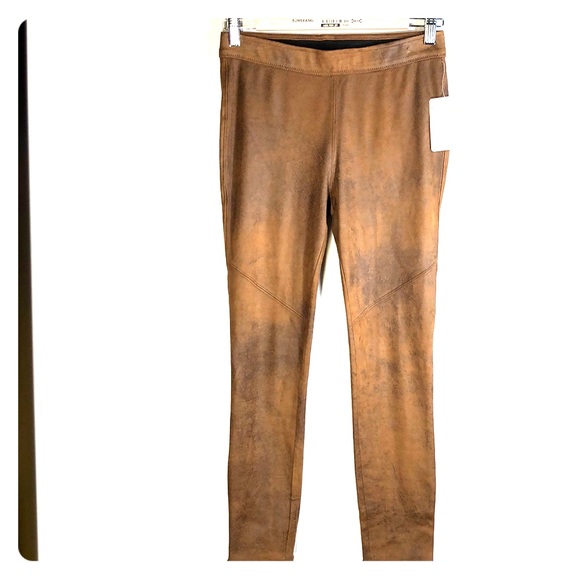 Free People Pants - NWT Free People brown leggings size 26